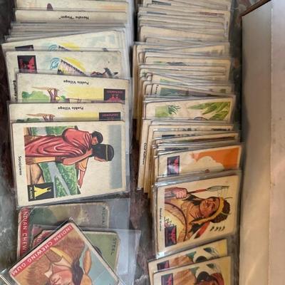 1959 Fleer Indian Cards 