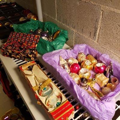 Vintage German ornaments