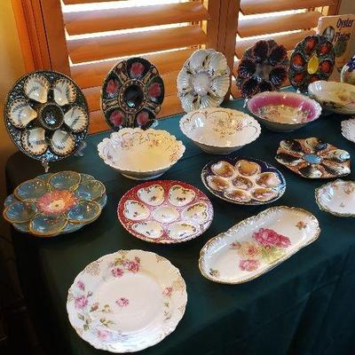 Collectible Oyster plates