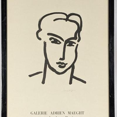 #13 â€¢ Matisse Exhibition Poster for Galerie Areien Maeght
