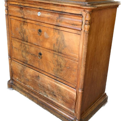#63 â€¢ 4 Drawer Antique Chest of Drawers/Commode
