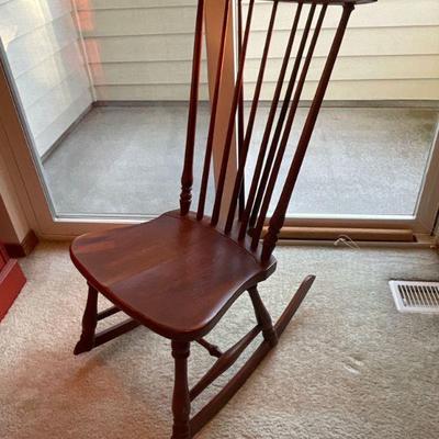 antique rocking chair
