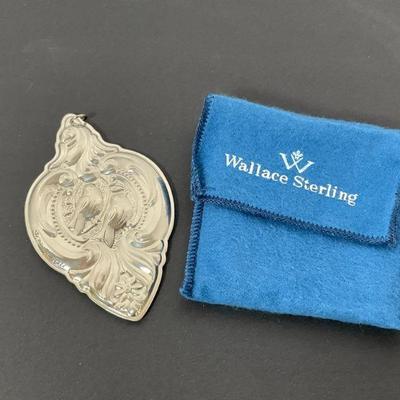 Wallace Sterling Xmas Ornament