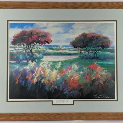 #61 â€¢ Bobby Sikes: Kiawah Island Golf LE Signed, Framed GiclÃ©e Print
