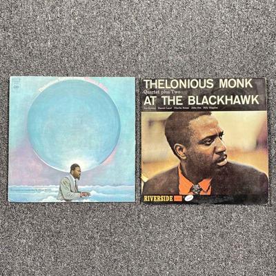 (2PC) THELONIOUS MONK VINYL RECORDS | Vinyl record albums by Thelonious Monk including; Monk's Blues (CS 9806) and Thelonious Monk...