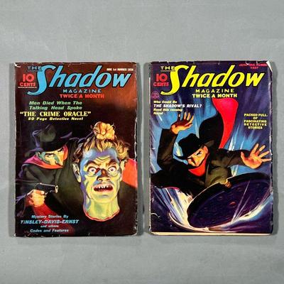 (2PC) SHADOW MAGAZINE | Including two issues of The Shadow Magazine: June 1st No. 1936 and June 15th No. 1937.
