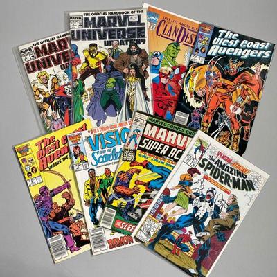 (8PC) MISC. MARVEL COMIC COLLECTION | Including: 