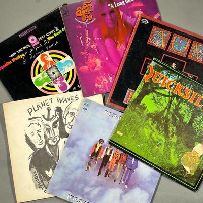 (7PC) MISC. VINYL | Miscellaneous vinyl records including albums from artists such as The Chambers Brothers, Quicksilver, The Electric...