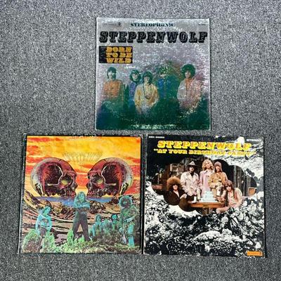 (3PC) STEPPENWOLF VINYL RECORDS | Including; Born to Be Wild (DS-50029), 