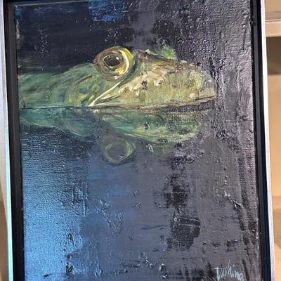 Original Oil Painting by Ann Cushing Gantz (Am. 1935-2012)