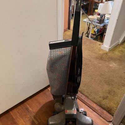 Sale priced $55 Working Kirby Vacuum w bin of attachments, bags, and supplies