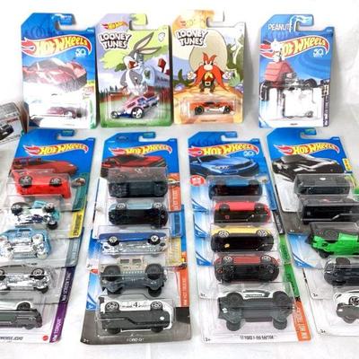 VIMY932 Twenty-Four Sealed, Hot Wheels	Hot wheels cars in factory sealed packages.Â From different collections. Most are years 2015 &...