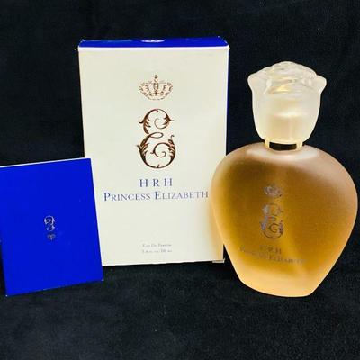 KIHE100 Vintage H R H Princess Elizabeth Fragrance	Launched in 2002, this is a rare hard to find, 3.4 fl oz. full bottle. This scent...