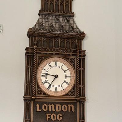 London Fog clock