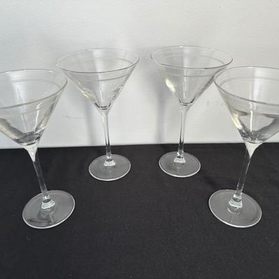 Martini glasses