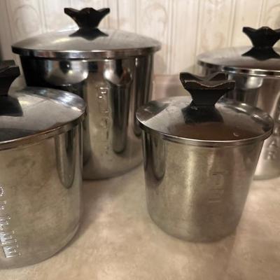 1950â€™s canister set