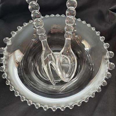 Candlewick salad set