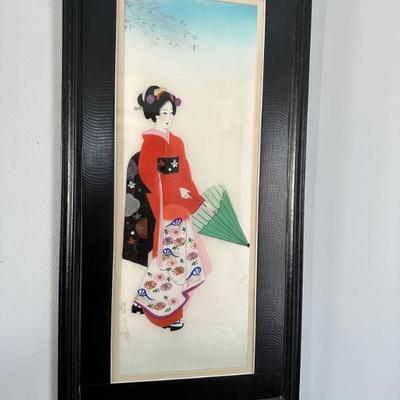 Geisha print