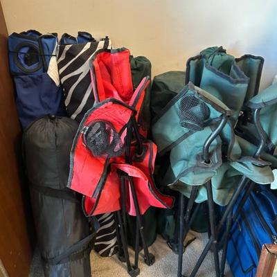 Folding chairs