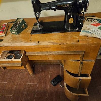 Vintage sewing machine