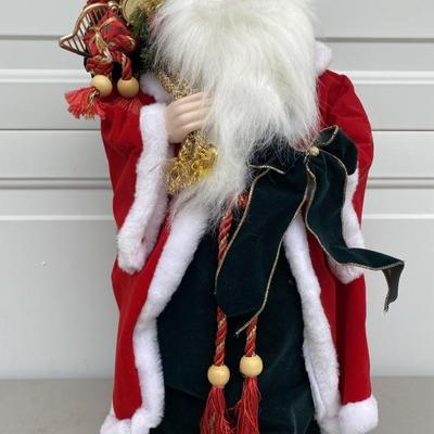 Father Christmas Tree Topper / Figurine is 20in t