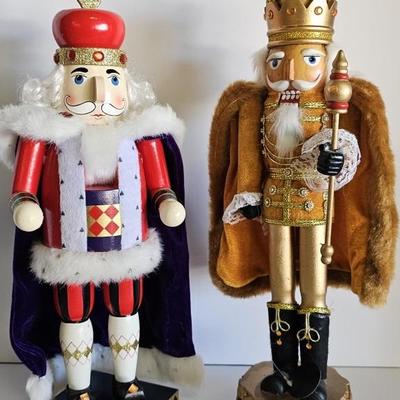 (2) Large Scale Nutcrackers, 1 is Musical