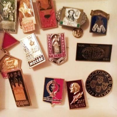 Pins from Russia 