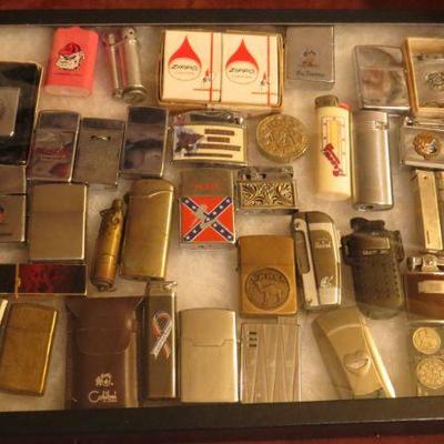 Vintage Cigarette Lighter Collectioin