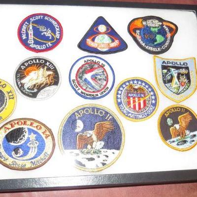 Apollo Space Mission Patch Collection