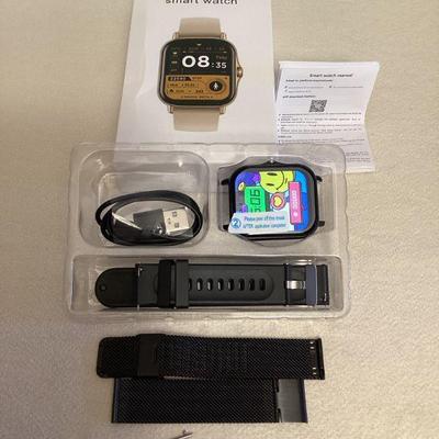 CCS016 Black Smart Watch New