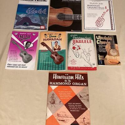 CCS061 Ukulele Song & Chord Books And Hawaiian Hits For The Organ Book