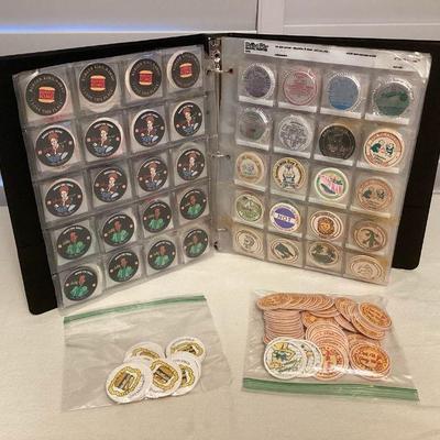 CCS192 Binder Full Of POGS & More!