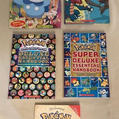 CCS158 Five Various PokÃ©mon Books