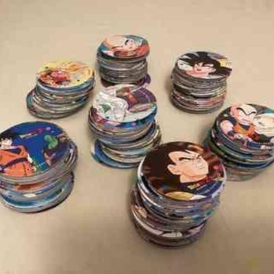 CCS166 Over 250 Dragon Ball Z Cardboard Discs