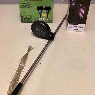 CCS086 Mosquito Zappers & Decorative Garden Light New