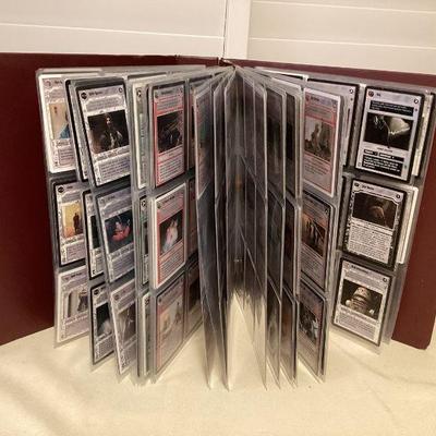 CCS161 Binder Of Over 465 Star Wars Trading Cards