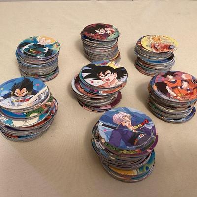 CCS167 Over 250 Dragon Ball Z Cardboard Discs