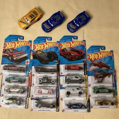 CCS215 Fifteen New Hot Wheels & Three Disney Pixar Cars