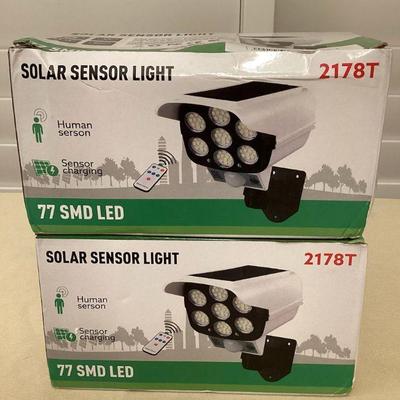 CCS151 Two Solar Sensor Lights New