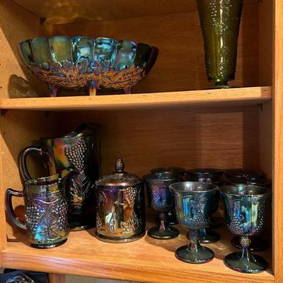 Tons of carnival glass