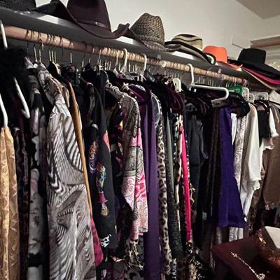 Women's clothes mostly med to large