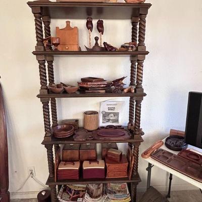 Handmade wood decorations