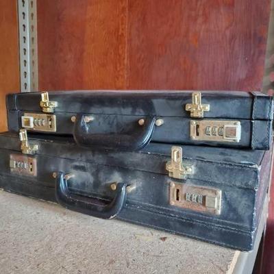 #8562 â€¢ 2 Locking Briefcases
