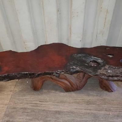 #8058 â€¢ Wood Coffee Table
