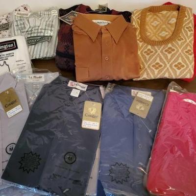 #8546 â€¢ Nee in Package Button Ups, Sweaters and Boxers
