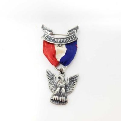 #730 â€¢ Sterling Silver Eagle Scout Award
