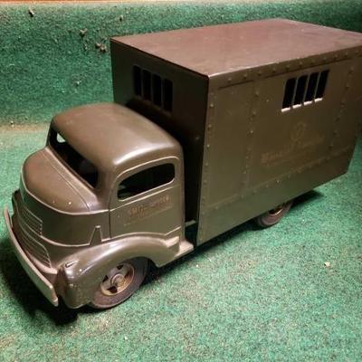 #8588 â€¢ Vintage Smitty Toys Bank of America Armored Truck

