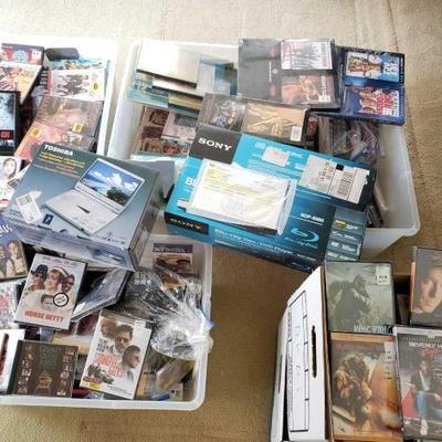 #10064 â€¢ DVDs, VCRs, CDs, Blue Ray Player, Portable DVD Player

