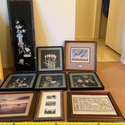 #12034 • Framed Artwork