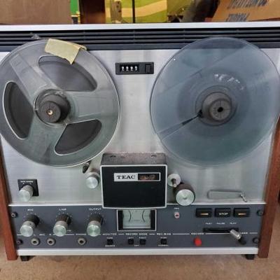 #8550 â€¢ TEAC-1230 Reel To Reel Deckmint

